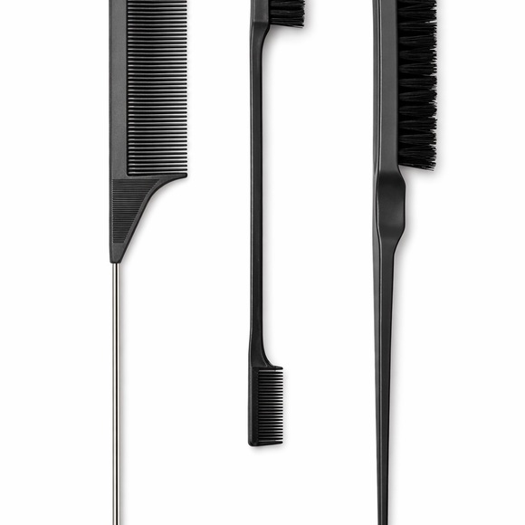 Pink Hair Styling Comb Set - Picture 4 of 8